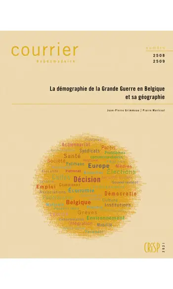 La démographie de la Grande Guerre en Be