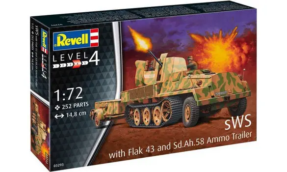 sWS mit Flak-Aufbau 1:72