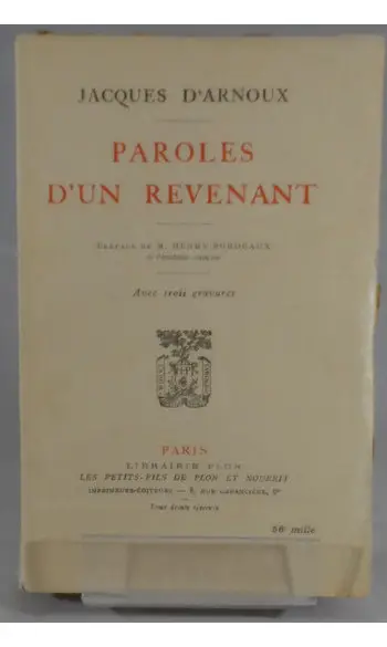 Paroles d'un revenant