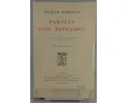 Paroles d'un revenant