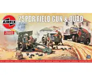 25PDR Field Gun & Quad 1:76