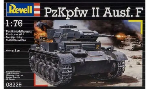 PzKpfw II Ausf. F 1:76