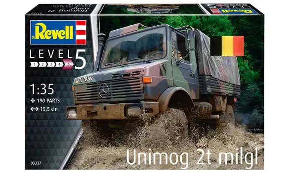 Unimog 2T milgl 1:35