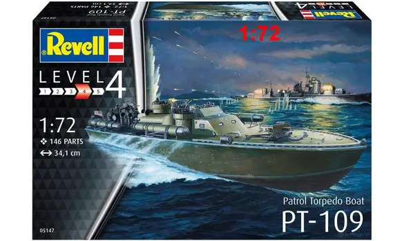 Patrol Torpedo Boat PT-109 1:72