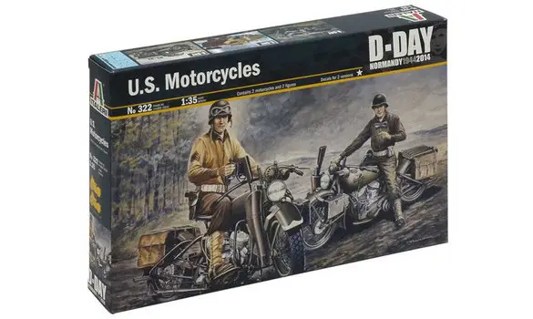U.S. Motorcycles D-Day 1:35