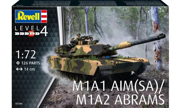 M1A1 AIM(SA)/ M1A2 Abrams 1:72