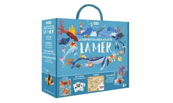 Le coffret méga atlas de la Mer