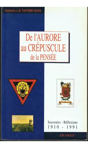 De l’aurore au crépuscule de la pensée,