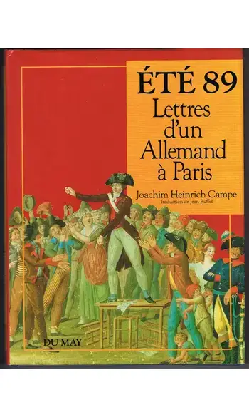 Été 89 Lettres d'un Allemand à Paris