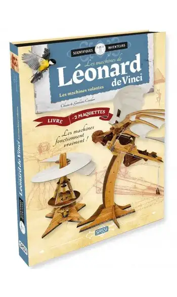 Les machines de Léonard de Vinci.