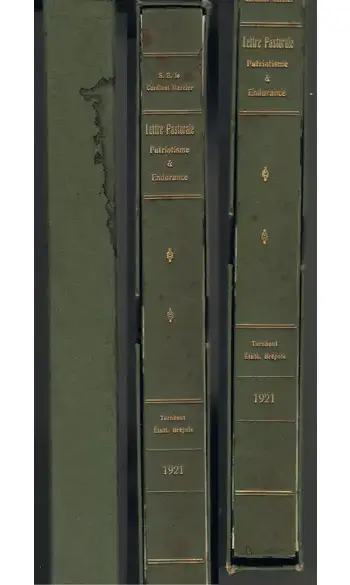 Lettre pastorale Patriotisme & Endurance