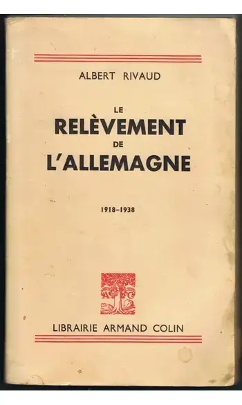 Le relèvement de l'Allemagne 1918-1938