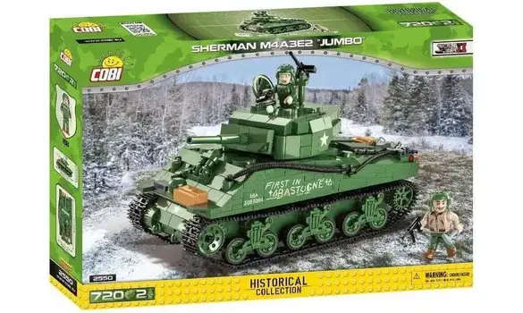 Cobi 2550 Sherman M4A3E2 First in Bastog