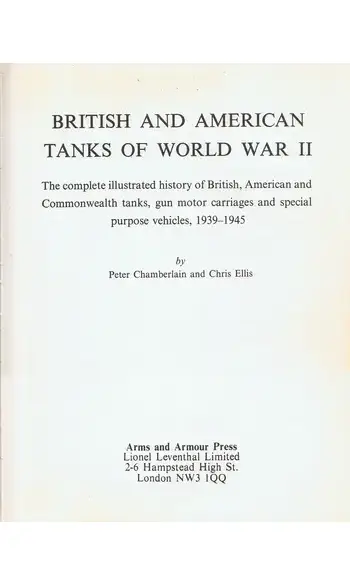 British and American Tanks of WWII