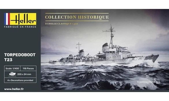 Torpedoboot T23 1:400