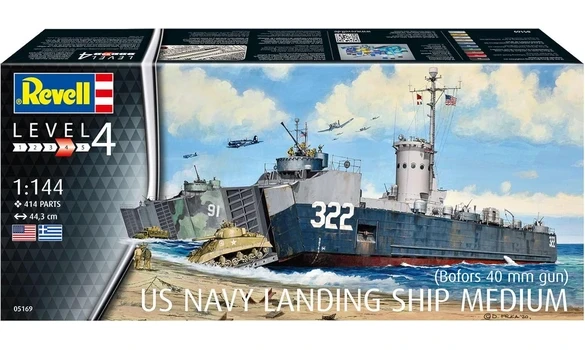 US Navy Landing Ship Medium 1:144