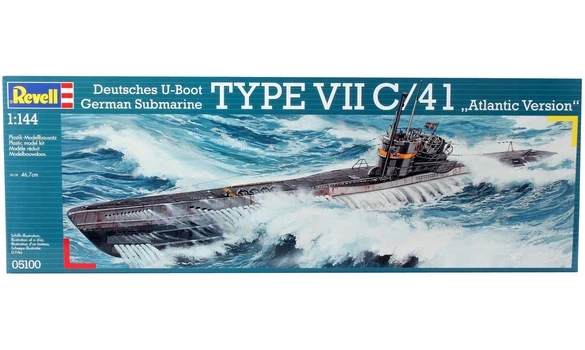 Deutsches U-Boot Typ VII 1:144