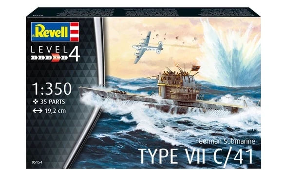 Deutsches U-Boot Typ VII 1:350