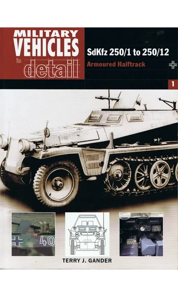SdKfz 250/1 to 250/12 Armoured Halftrack