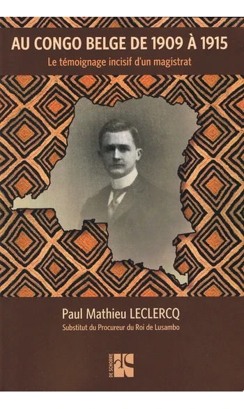 Au Congo belge de 1909 à 1915