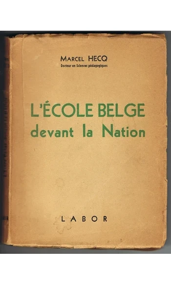 L'école belge devant la Nation