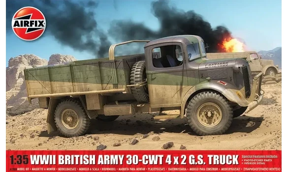 WWII British Army 30-cwt 4x2 GS 1:35