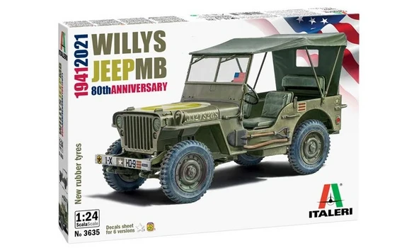 Willys Jeep MB 1:24
