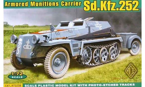Sd.Kfz.252 Armoured Munitions Carri 1:72