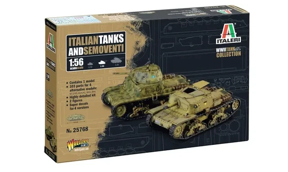 Italian Tanks & Semoventi 1:56
