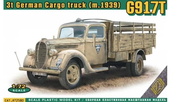3T German Cargo Truck G917T 1:72