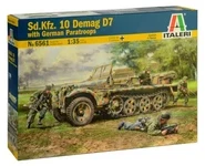 Sd.Kfz. 10 DEMAG D7 with German Par 1:35