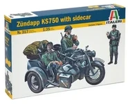Zundapp KS750 with sidecar 1:35