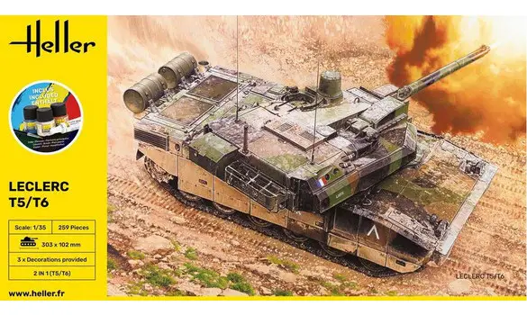 Leclerc T5/T6 (starter kit) 1:35