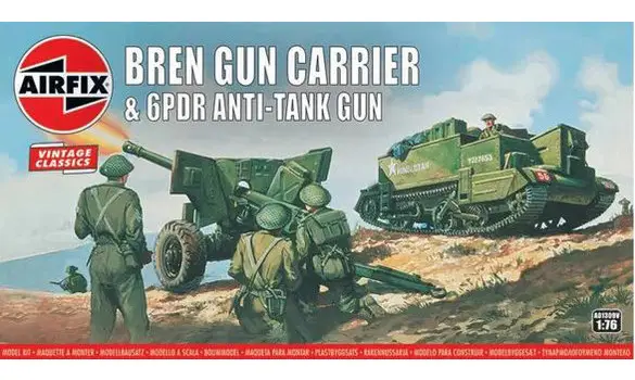 Bren Gun Carrier & 6PDR Anti-Tank G 1:76