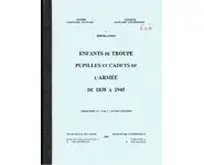 Enfants de troupe, pupilles et cadets